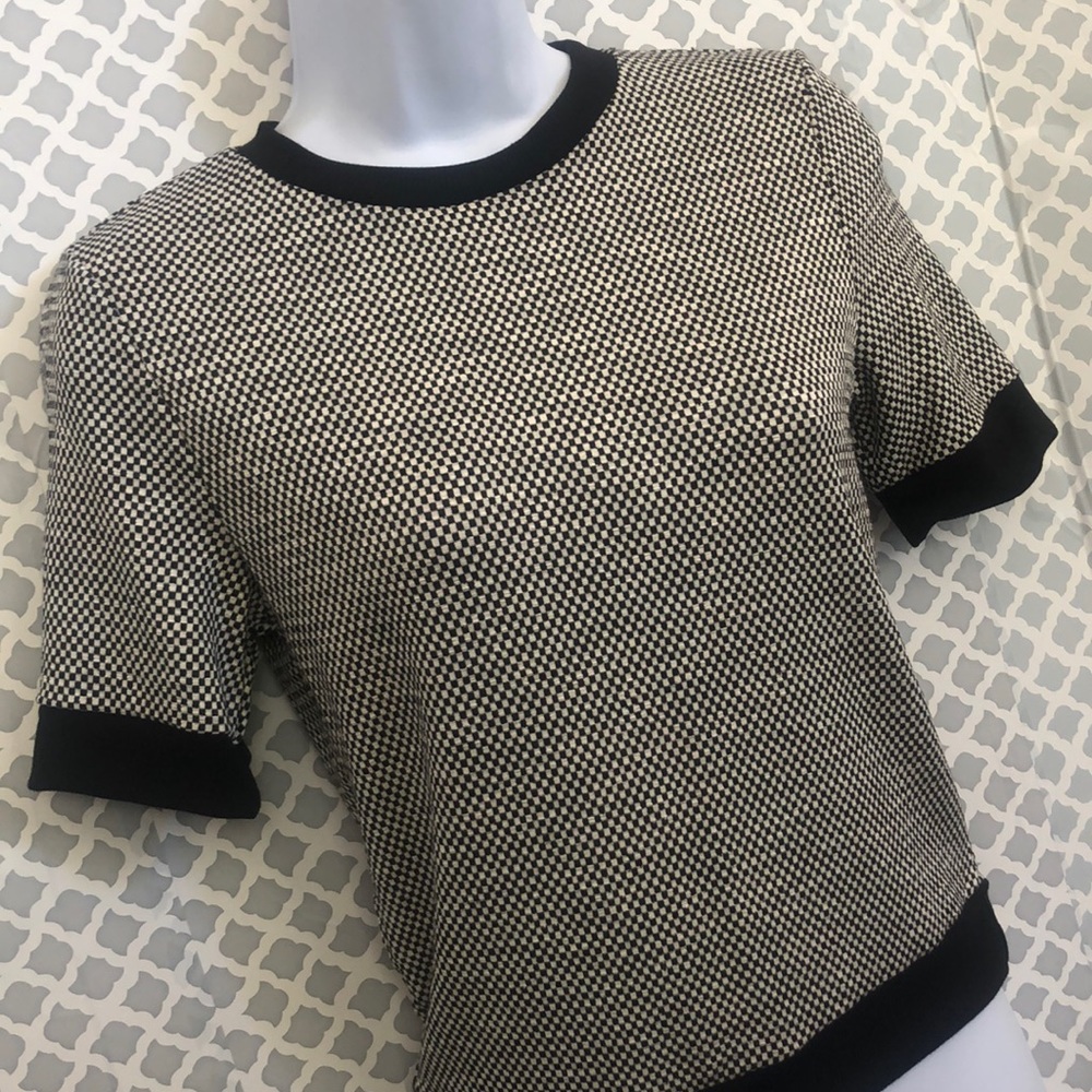 🌞 Au.ri.a. Checkered top tee